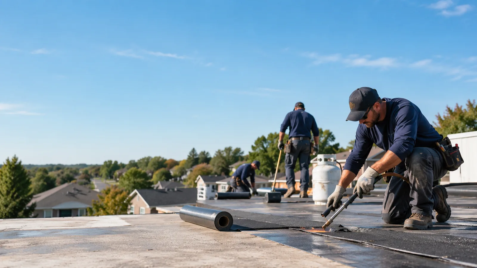 Flat Roof Leak Repair providers in Baylis, IL